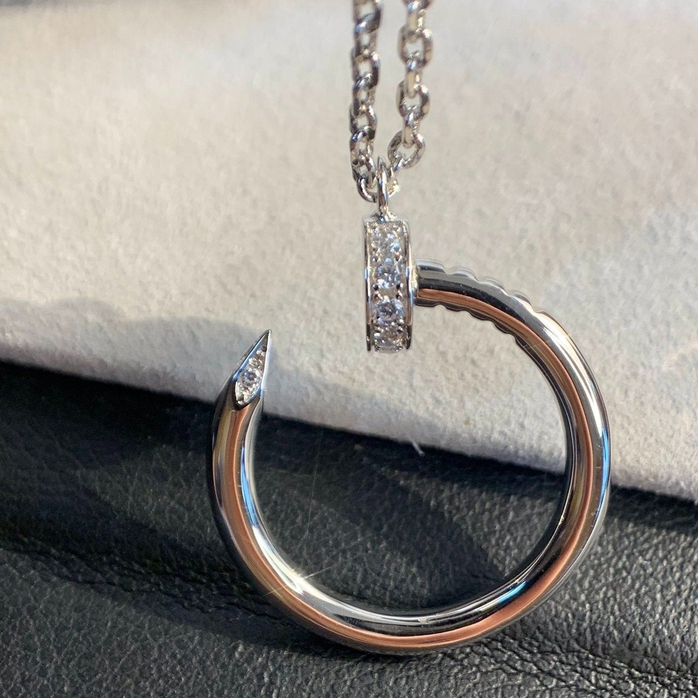 [Eternal Jewelry]JUSTE NECKLACE SILVER
