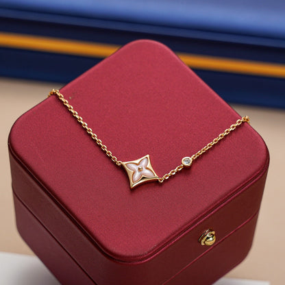 [Eternal Jewelry]STAR 1 DIAMOND PINK GOLD BRACELET