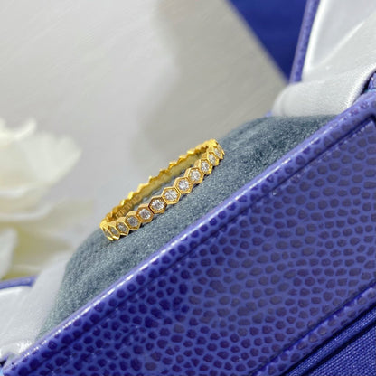 [Eternal Jewelry]BEE LOVE DIAMOND PAVED SMALL RING