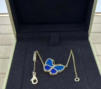 [Eternal jewelry] BUTTERFLY BLUE NECKLACE