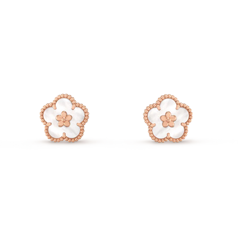 [Eternal Jewelry]LUCKY WHITE MOP EARRINGS