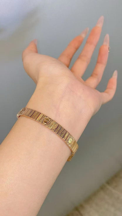 [Eternal Jewelry] 2025 NEW LOVE BRACELET BRUSHED STYLE