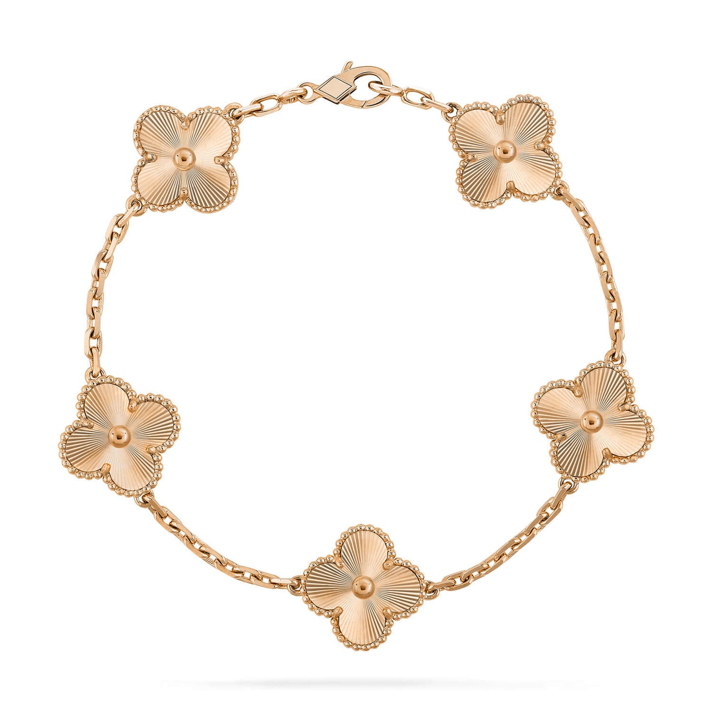[Eternal Jewelry] CLOVER 5 MOTIF LASER BRACELET COLLECTION