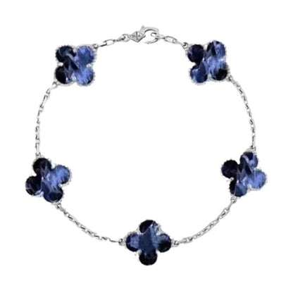 [Eternal Jewelry]CLOVER 5 MOTIF PIETERSITE BRACELET COLLECTION