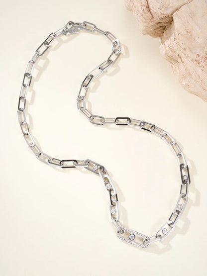 [Eternal jewelry] MK NEW SLIDING DIAMOND NECKLACE